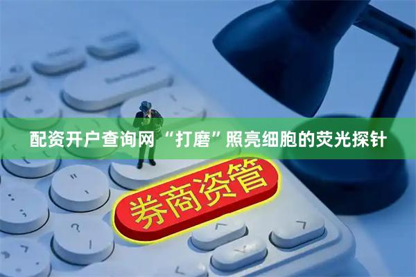 配资开户查询网 “打磨”照亮细胞的荧光探针