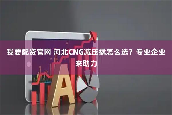 我要配资官网 河北CNG减压撬怎么选？专业企业来助力